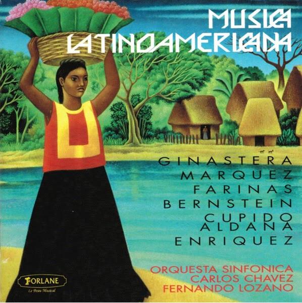 Ginastera*, Marquez*, Farinas*, Bernstein*, Cupido*, Aldana*, Enriquez*, Orquesta Sinfónica Carlos Chávez, Fernando Lozano - Musica LatinoAmericana État correct -  reconditionné disponible sur Label Emmaüs
